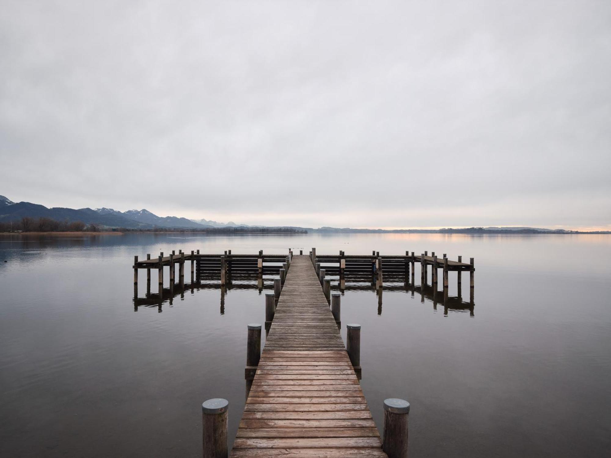 Chiemgauhof Lakeside Retreat Übersee Esterno foto